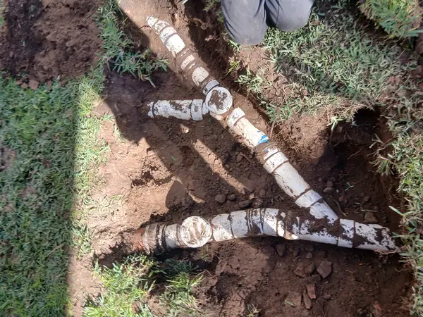 Sewer line renewal completed at a Mt Riverview property